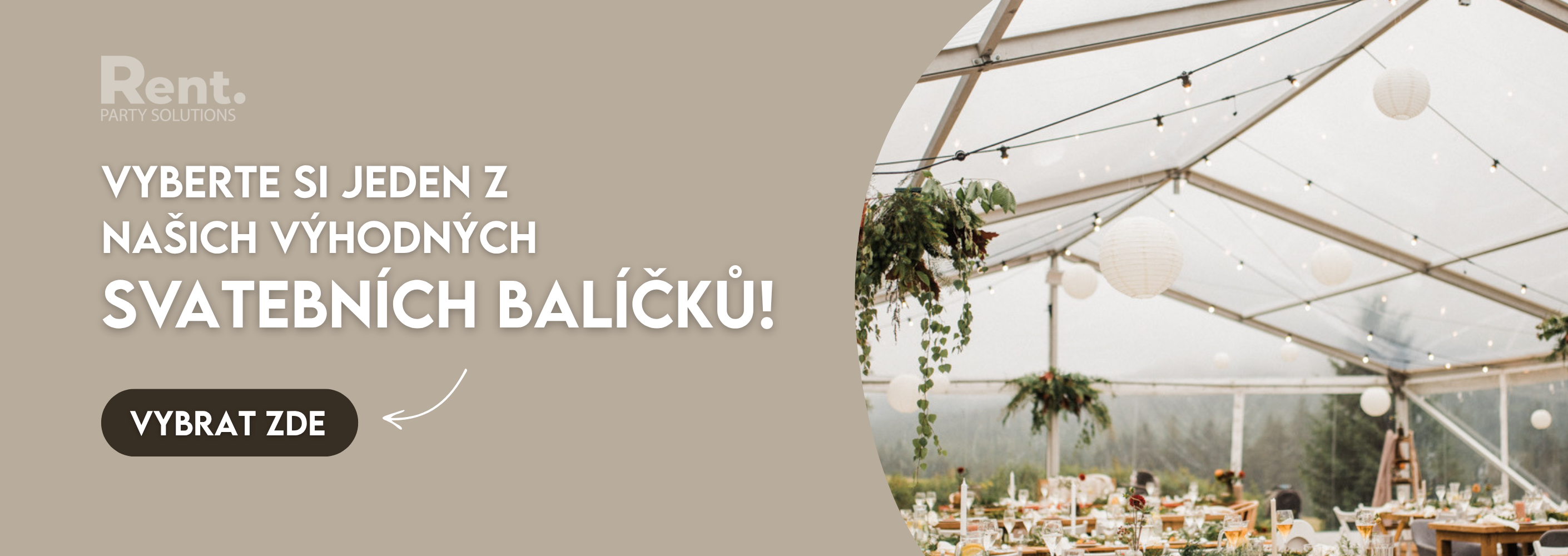 Banner - Svatební balíčky