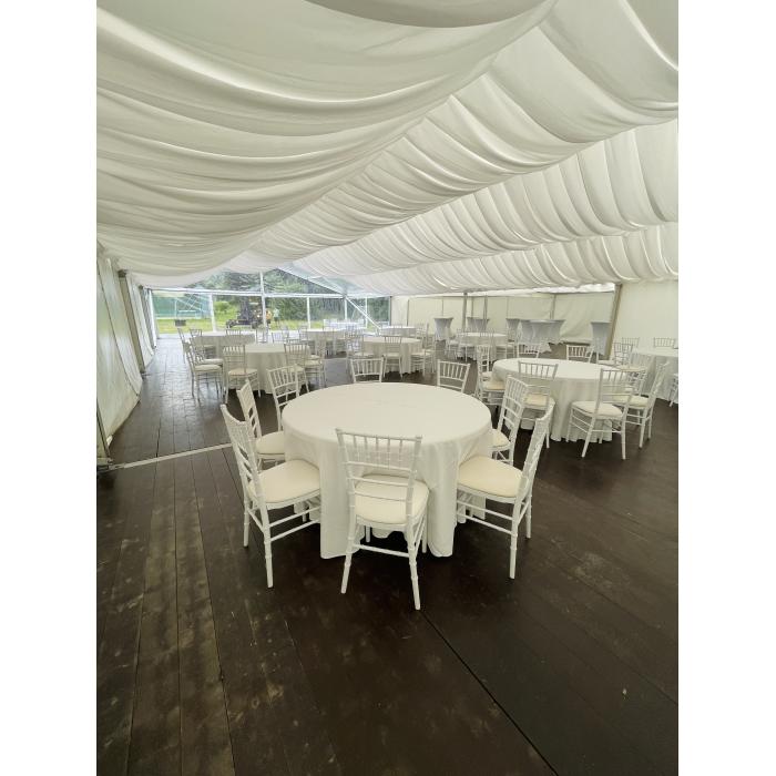 Baldachýnové stropní nebesa 10x15 m
